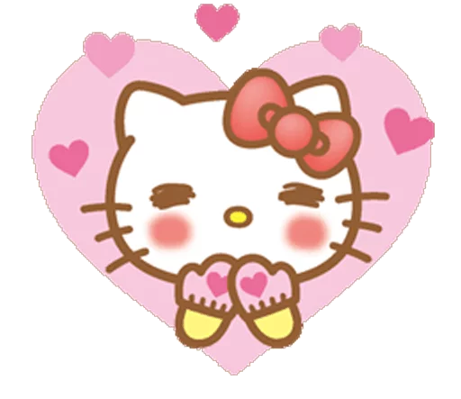 💖 Стикер «Ati-kitty» для Telegram