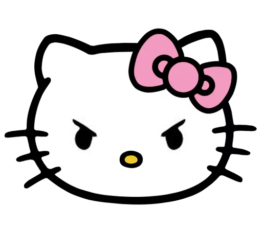😡 Стикер «Ati-kitty» для Telegram