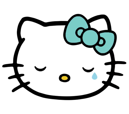 😓 Стикер «Ati-kitty» для Telegram