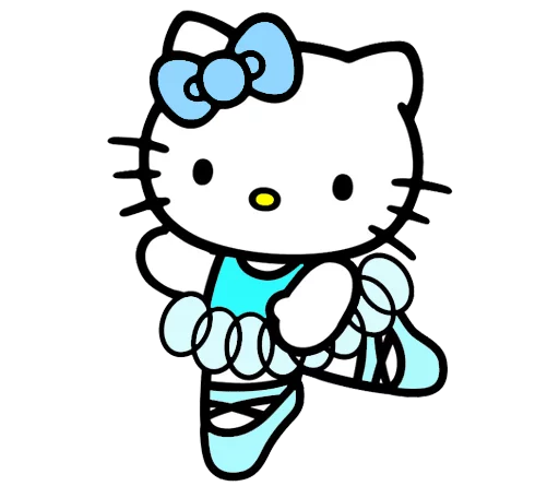 💃 Стикер «Ati-kitty» для Telegram