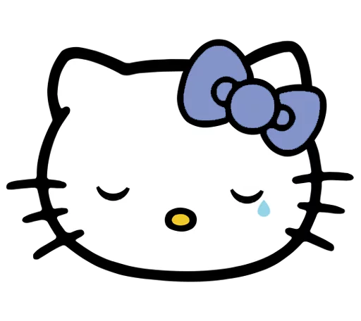 😓 Стикер «Ati-kitty» для Telegram