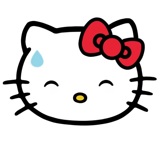 😅 Стикер «Ati-kitty» для Telegram