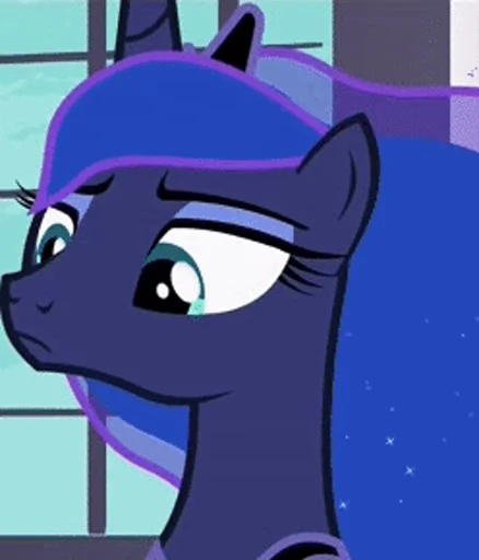😔 Стикер «Princess Luna» для Telegram