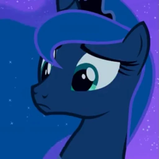 ☹️ Стикер «Princess Luna» для Telegram