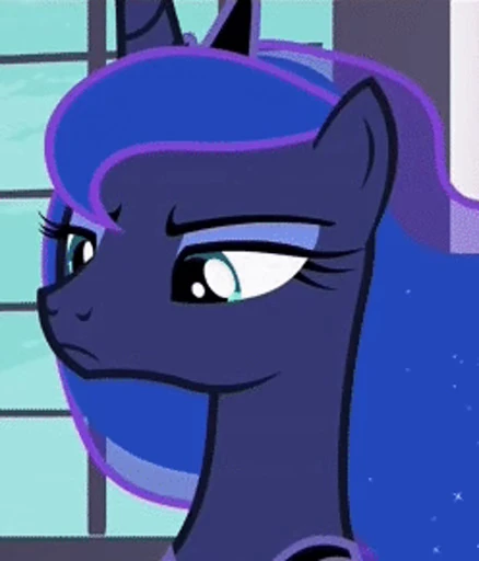 😑 Стикер «Princess Luna» для Telegram