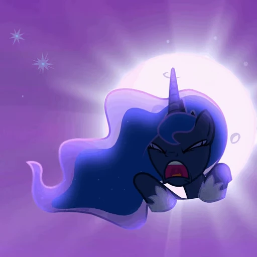🌙 Стикер «Princess Luna» для Telegram