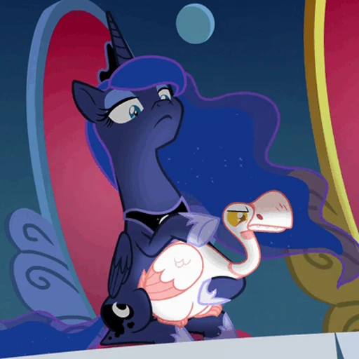 😑 Стикер «Princess Luna» для Telegram