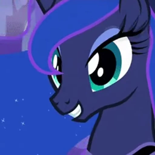 Стикерпак Princess Luna для Telegram