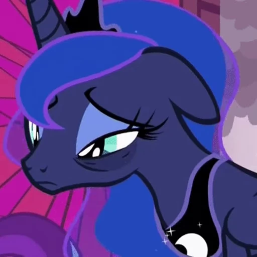 😞 Стикер «Princess Luna» для Telegram