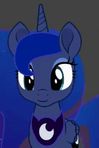 ☺️ Стикер «Princess Luna» для Telegram