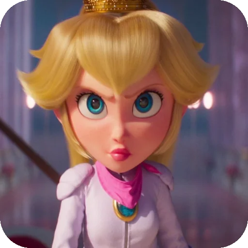 😤 Стикер «Princess Peach» для Telegram