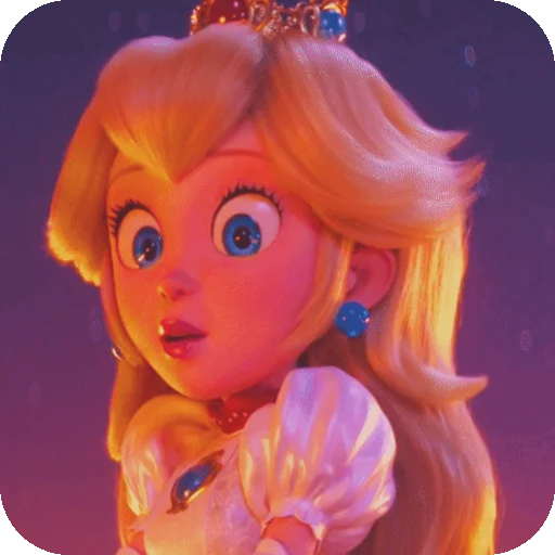 😳 Стикер «Princess Peach» для Telegram