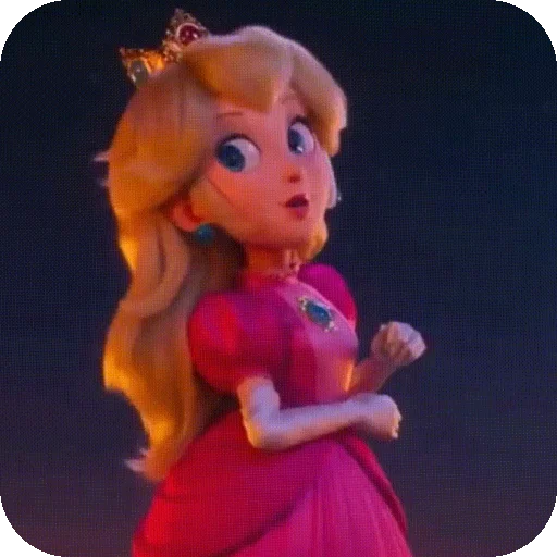 🙂 Стикер «Princess Peach» для Telegram