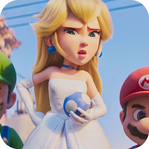 🧐 Стикер «Princess Peach» для Telegram