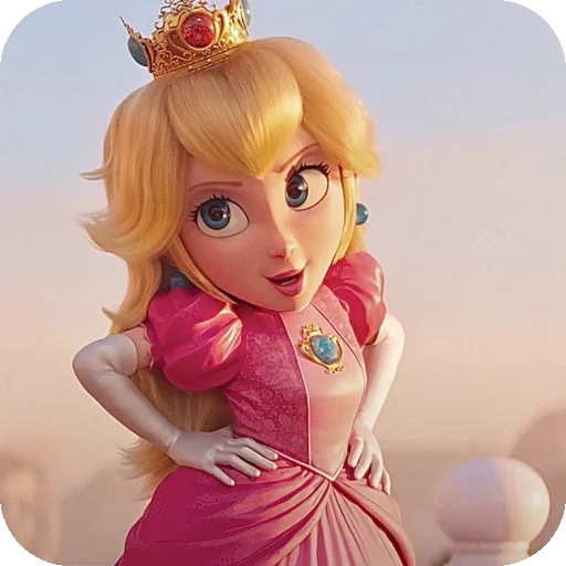 😏 Стикер «Princess Peach» для Telegram