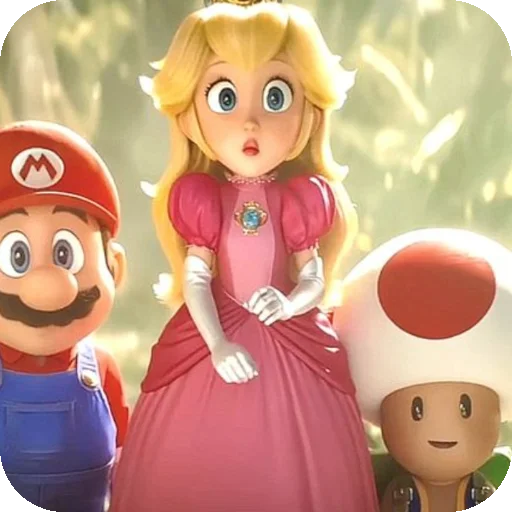 😟 Стикер «Princess Peach» для Telegram