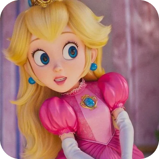 🫣 Стикер «Princess Peach» для Telegram