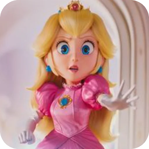 😨 Стикер «Princess Peach» для Telegram