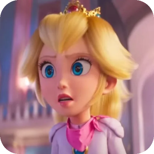 😲 Стикер «Princess Peach» для Telegram