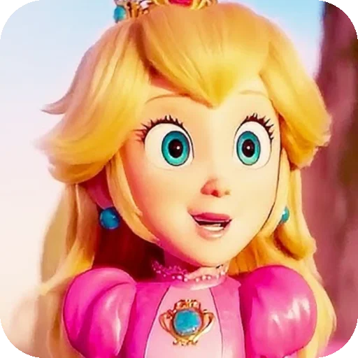 😲 Стикер «Princess Peach» для Telegram