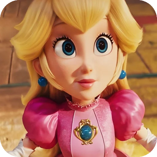 👀 Стикер «Princess Peach» для Telegram