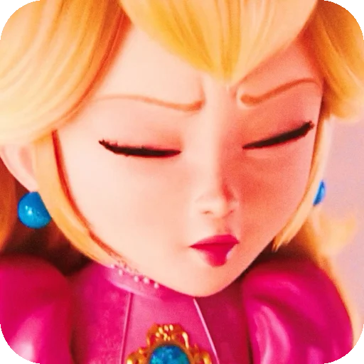 😪 Стикер «Princess Peach» для Telegram