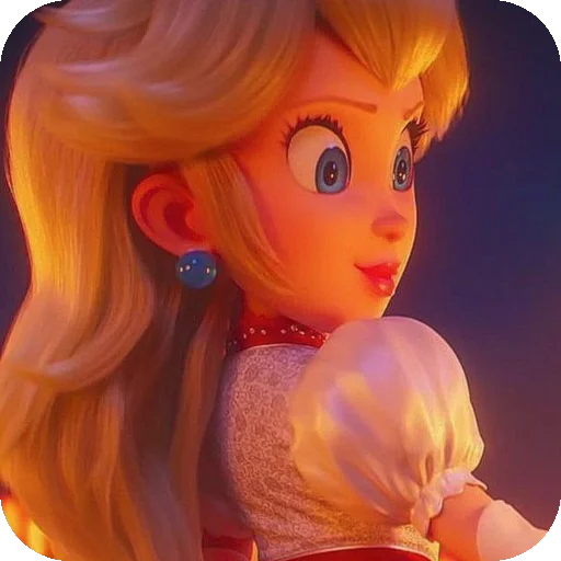 🖼 Стикер «Princess Peach» для Telegram
