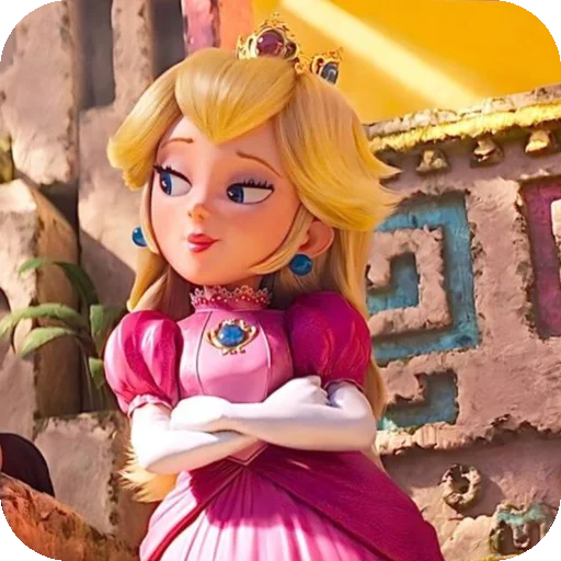 🙂 Стикер «Princess Peach» для Telegram