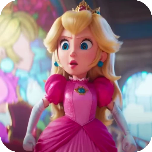 😡 Стикер «Princess Peach» для Telegram