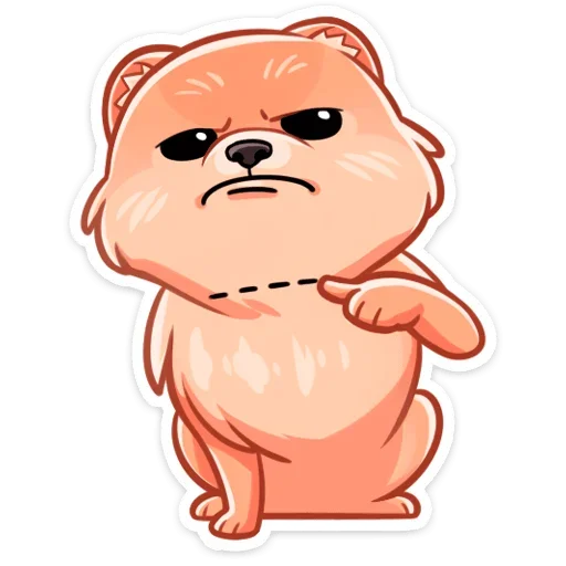 🔪 Стикер «Принц Тоффи» для Telegram