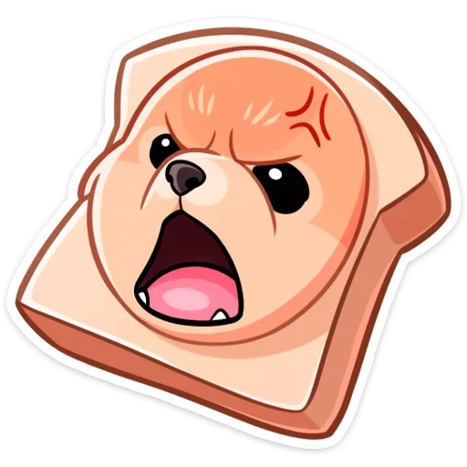 😡 Стикер «Принц Тоффи» для Telegram