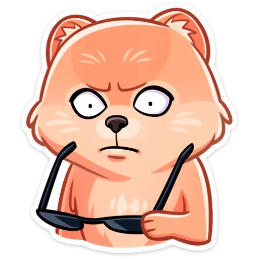 😳 Стикер «Принц Тоффи» для Telegram