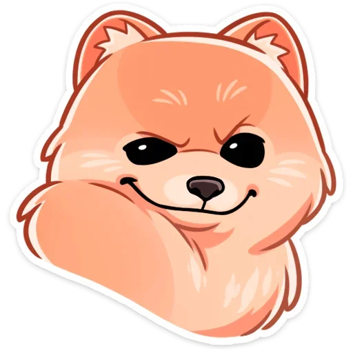 ☺️ Стикер «Принц Тоффи» для Telegram