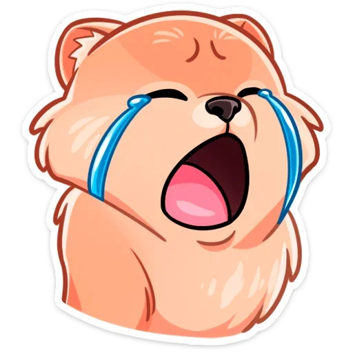 😭 Стикер «Принц Тоффи» для Telegram