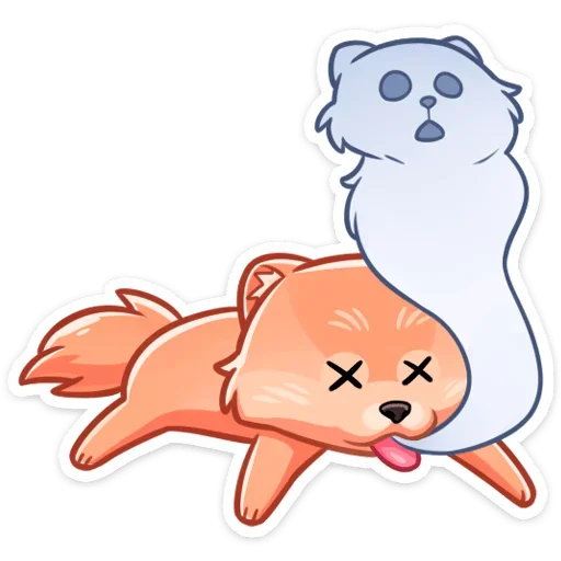 😵 Стикер «Принц Тоффи» для Telegram