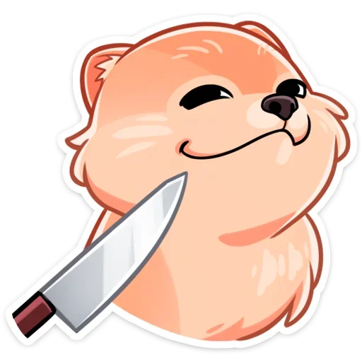 🔪 Стикер «Принц Тоффи» для Telegram