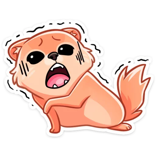 😱 Стикер «Принц Тоффи» для Telegram