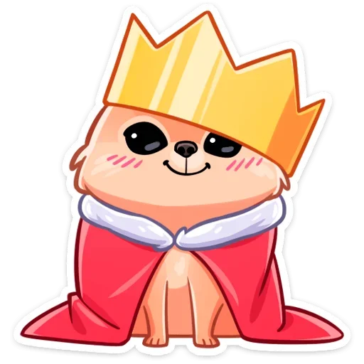 🤴 Стикер «Принц Тоффи» для Telegram