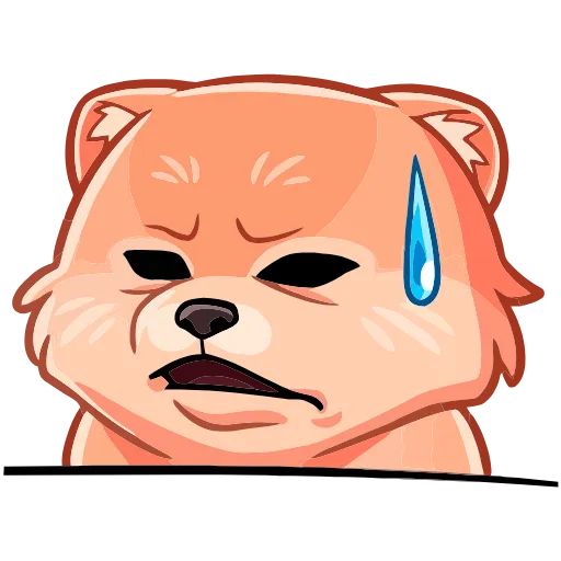 😣 Эмодзи «Принц Тоффи» для Telegram