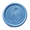 🌊 Эмодзи «сургучная печать» для Telegram