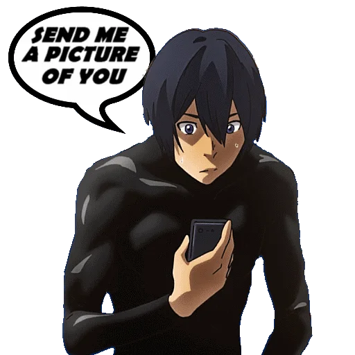 🤳 Стикер «PRISON SCHOOL» для Telegram