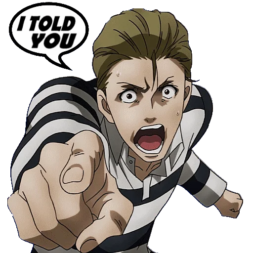 👈 Стикер «PRISON SCHOOL» для Telegram