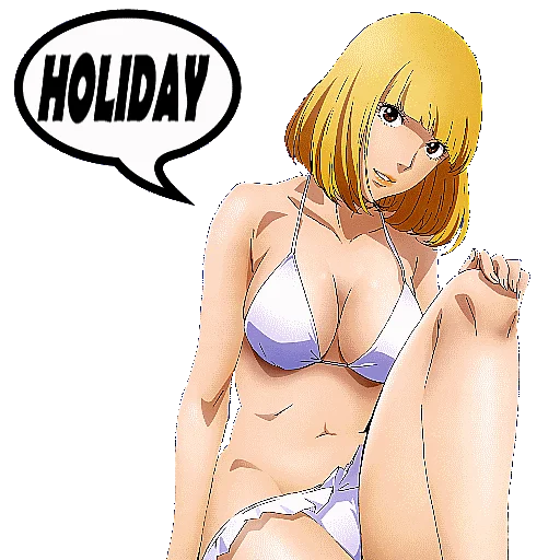 🏕 Стикер «PRISON SCHOOL» для Telegram