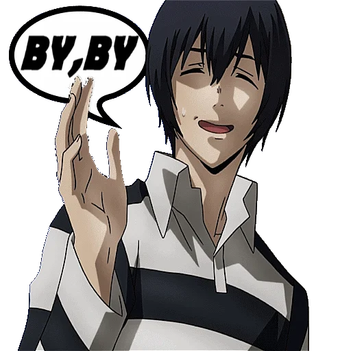 🤗 Стикер «PRISON SCHOOL» для Telegram