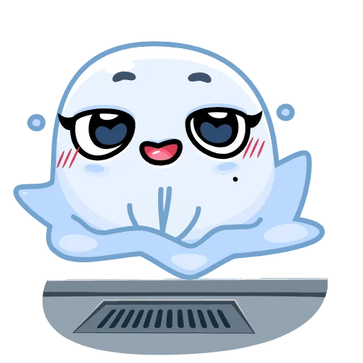 ☺️ Стикер «Призрак» для Telegram