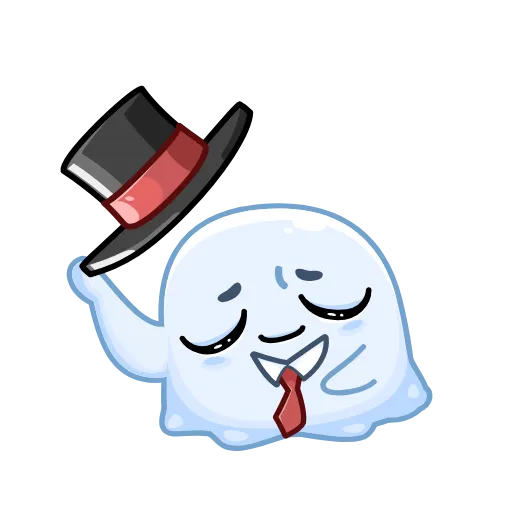 😌 Стикер «Призрак» для Telegram