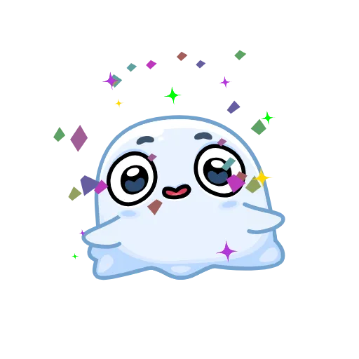 ☺️ Стикер «Призрак» для Telegram