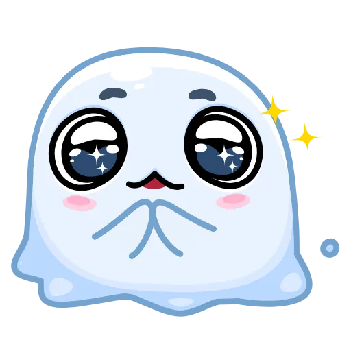 Стикерпак Призрак для Telegram