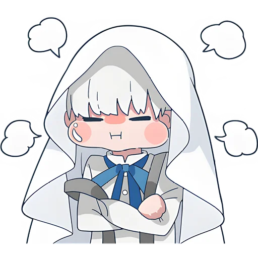😤 Стикер «Призрак кун» для Telegram