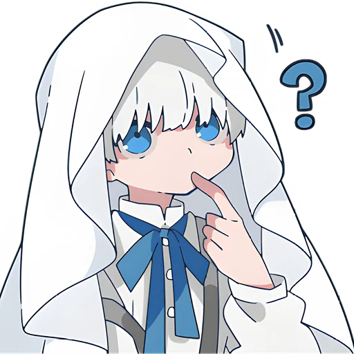 🤔 Стикер «Призрак кун» для Telegram